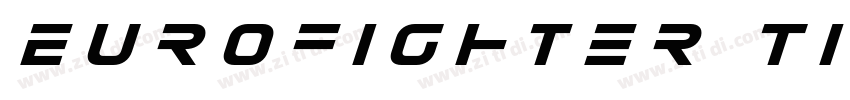 Eurofighter Title字体转换